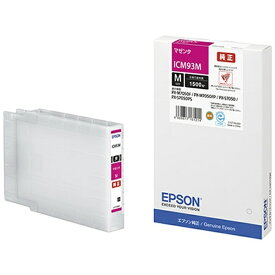 EPSON｜エプソン ICM93M 純正プリンターインク マゼンタ[ICM93M]