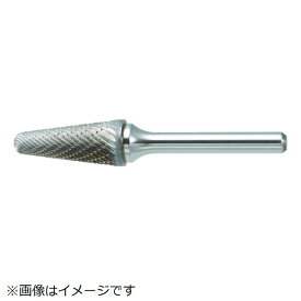 トラスコ中山｜TRUSCO NAKAYAMA 超硬バー　テーパー型　Φ19X刃長38X軸6　シングルカット　TB7C190S