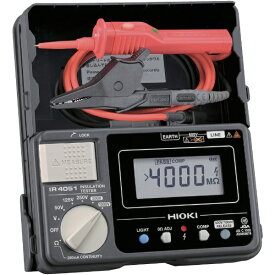 【エントリーで最大全額ポイント還元｜7/18迄】 日置電機｜HIOKI 5レンジ絶縁抵抗計　スイッチ付きリード　IR405111