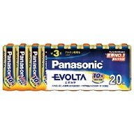 Panasonic｜パナソニック LR6EJ/20SW 単3電池 EVOLTA（エボルタ） [20本 /アルカリ][LR6EJ20SW] panasoni…