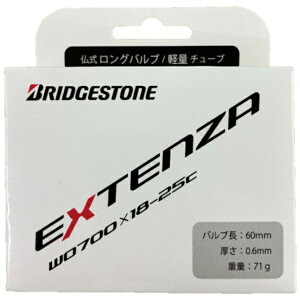 �u���a�X�g���bBRIDGESTONE ���]�ԗp�`���[�u EXTENZA LIGHT �G�N�X�e���U(700×18�|25C/�o���u��60mm) �u���b�N E18256L