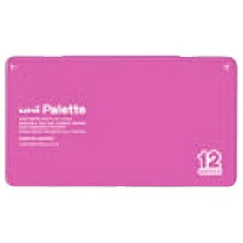 三菱鉛筆｜MITSUBISHI PENCIL uni Palette(ユニ パレット) 色えんぴつ 880 12色セット ピンク K88012CPLT.13[K88012CPLT.13]