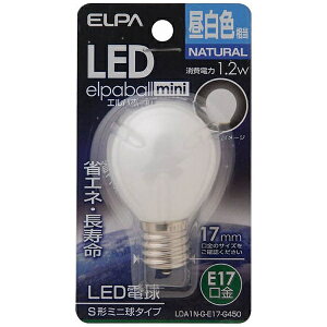 ELPAbGp LDA1N-G-E17-G450 LEDd@S`~j` LEDGp{[mini zCg [E17 /ʓd` /F /1][LDA1NGE17G450]