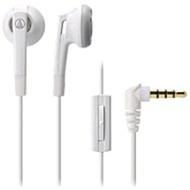 オーディオテクニカ｜audio-technica イヤホン インナーイヤー型 ATH-C505IS WH ホワイト [φ3.5mm ミニプラグ][ATHC505ISWH]