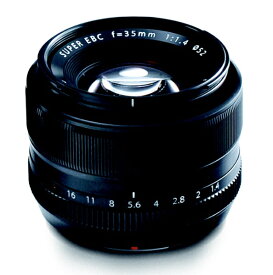 富士フイルム｜FUJIFILM カメラレンズ XF35mmF1.4 R FUJINON（フジノン） ブラック [FUJIFILM X /単焦点レンズ /最大口径比（開放絞り）：F1.4][フジノンXFレンズ35MMF1.4R]