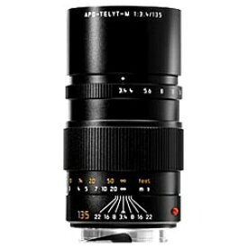 ライカ｜Leica カメラレンズ M F3.4/135mm APO-TELYT（アポ・テリート） ブラック [ライカM /単焦点レンズ][アポテリートM3.4135MM]