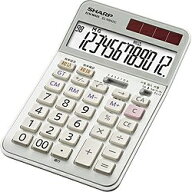 SHARP｜シャープ 実務電卓 ナイスサイズタイプ EL-N942C-X [12桁][ELN942CX]