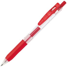 ゼブラ｜ZEBRA SARASA CLIP(サラサクリップ) ボールペン 赤(インク色：赤) JJH15-R [0.3mm][JJH15R]