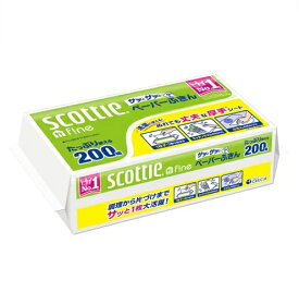 日本製紙クレシア｜crecia スコッティ　ペーパーふきんサッとサッと 400枚（200組）