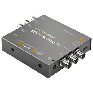 BlackmagicDesign�b�u���b�N�}�W�b�N�f�U�C�� �R���o�[�^�[ Mini Converter SDI to Analog 4K �O���[ CONVMASA4K [4K�Ή� /����]