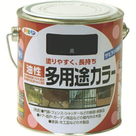 アサヒペン｜Asahipen 油性多用途カラー　0.7L　黒　536785