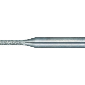 トラスコ中山｜TRUSCO NAKAYAMA 超硬バー　円筒型　Φ1．5X刃長6X軸3　ロング　ダブルカット　TB1A015L75