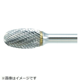 トラスコ中山｜TRUSCO NAKAYAMA 超硬バー　タマゴ型　Φ9．5X刃長19X軸6　ロング　シングル　TB6C095SL150