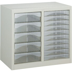 トラスコ中山｜TRUSCO NAKAYAMA レターケース　A4型・2列タイプ　浅型10個、深型5個　A4C210