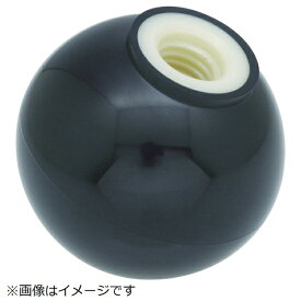 トラスコ中山｜TRUSCO NAKAYAMA 樹脂製握り玉　芯金なし　黒　Φ20XM6mm　PTPB206BK