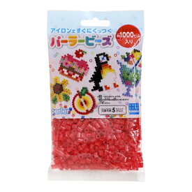 カワダ｜KAWADA パーラービーズ 単色 ラメあか