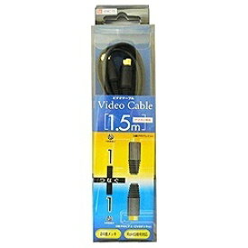 フジパーツ｜Fuji Parts BC-SV215 S端子ケーブル [1.5m /S端子⇔S端子][BCSV215]