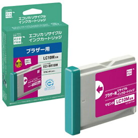 ecorica｜エコリカ ECI-BR10M 互換プリンターインク マゼンタ[ECIBR10M]