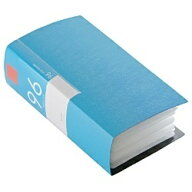 BUFFALO｜バッファロー DVD/CD対応 ファイルケース ブックタイプ 96枚収納 ブルー BSCD01F96BL[BSCD01F96…