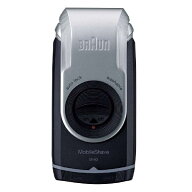 BRAUN｜ブラウン メンズシェーバー モバイルシェーバー モバイルシェーバー 本体:ダークブルー、ヘッド:…