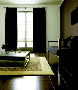 �X�~�m�G�bSUMINOE �h���[�v�J�[�e�� �m�[�`�F(100×178cm/�_�[�N�u���E��)[V1128100X178]