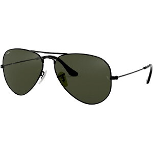 RayBan�b���C�o�� AVIATOR LARGE METAL RB3025 L2823 58mm �u���b�N/�O���[���N���V�b�NG-15