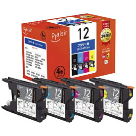 plaisir｜プレジール PLE-BR124P 互換プリンターインク 4色セット[PLEBR124P]
