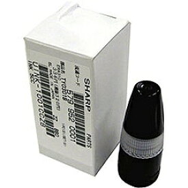 SHARP｜シャープ レジスター店名スタンプ用補充インキ（5cc）　TY-0301B（黒）[TY0301B]