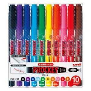 �O�H���M�bMITSUBISHI PENCIL PROCKEY(�v���b�L�[) �T�C���y�� �ɍׁE�׎��ېc 10�F�Z�b�g PM120T10CN