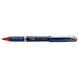ぺんてる｜Pentel ENERGEL EURO(エナージェル ユーロ) ボールペン ブルー(インク色：赤) BL30-B [1.0mm][BL30B]