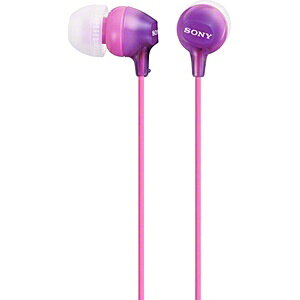 SONY�b�\�j�[ �C���z�� �J�i���^ MDR-EX15LP V�A�N�A�o�C�I���b�g [�J�i���^ /��3.5mm �~�j�v���O][MDREX15LPV]