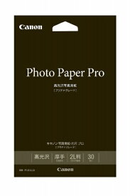 CANON｜キヤノン キヤノン写真用紙・光沢 プロ プラチナグレード （2L判・30枚）　PT-2012L30[PT2012L30]【rb_pcp】