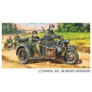 タミヤ|TAMIYA 1/48 MM ドイツ軍用サイドカー