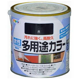 アサヒペン｜Asahipen 水性多用途カラー　0．7L黒　460929
