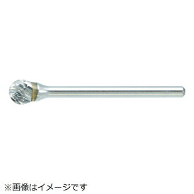 トラスコ中山｜TRUSCO NAKAYAMA 超硬バー　球型　Φ6．4X刃長5．6X軸3　シングルカット　TB8B064S