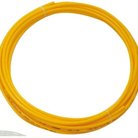 トラスコ中山｜TRUSCO NAKAYAMA ポリウレタンチューブ　6X4．0mm　10m巻　イエロー　TEN610
