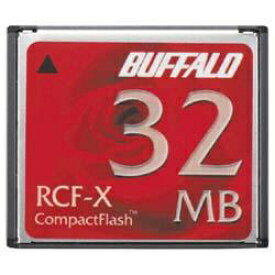 BUFFALO｜バッファロー コンパクトフラッシュ RCF-Xシリーズ RCF-X32MY [32MB][RCFX32MY]