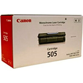 CANON｜キヤノン CRG-505 純正トナー トナーカートリッジ505 モノクロ[CRG505]
