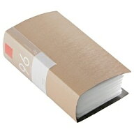 BUFFALO｜バッファロー DVD/CD対応 ファイルケース ブックタイプ 96枚収納 ベージュ BSCD01F96BG[BSCD01F…