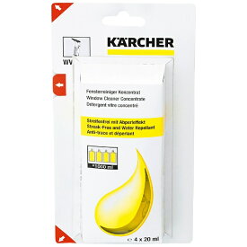 ケルヒャー｜KARCHER 窓用バキュームクリーナー専用洗浄剤 20mL×4本 6.295-302.0[62953020]【rb_pcp】