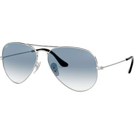 レイバン｜RayBan AVIATOR LARGE METAL RB3025 003/3F 58mm シルバー/クリアグラディエントブルー