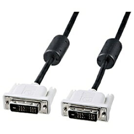 サンワサプライ｜SANWA SUPPLY DVIケーブル KC-DVI- SLシリーズ ブラック KC-DVI-2SL [2m]【rb_ cable_cpn】