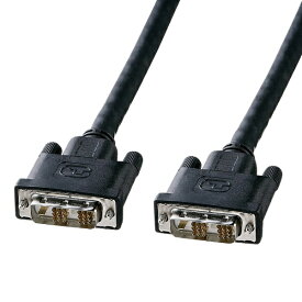 サンワサプライ｜SANWA SUPPLY KC-DVI-150G DVIケーブル KC-DVI- Gシリーズ ブラック [15m /DVI⇔DVI][KCDVI150G]