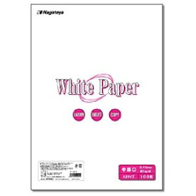長門屋商店｜NAGATOYA 〔各種プリンタ〕ホワイトペーパー 中厚口 0.10mm [A3 /100枚] ナ-004[ナ004]