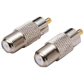 セレン｜SELEN 変換コネクター（RCA-P/F型-J） 2個入　SE-5C[SE5C]