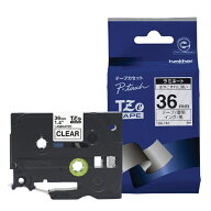 brother｜ブラザー 【ブラザー純正】ピータッチ ラミネートテープ TZe-161 幅36mm (黒文字/透明) TZe TAP…