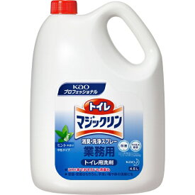 花王｜Kao トイレマジックリン 消臭・洗浄スプレー つめかえ用 業務用 4.5L 〔トイレ用洗剤〕【rb_pcp】