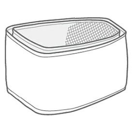 Panasonic｜パナソニック 加湿器用フィルター　FE-ZHE03[FEZHE03]