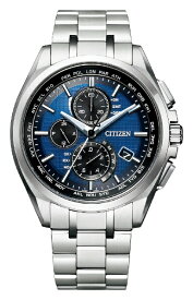 【エントリーで最大全額ポイント還元｜7/18迄】 CITIZEN｜シチズン ［ソーラー電波時計］アテッサ（ATTESA） 「エコ・ドライブ電波時計 ダイレクトフライト 針表示式 薄型」 AT8040-57L[AT804057L]