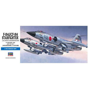 ���J�쐻�쏊�bHasegawa �y�Ĕ́z1/72 F-104J/CF-104 �X�^�[�t�@�C�^�[�i�q�󎩉q��/�J�i�_��R�j